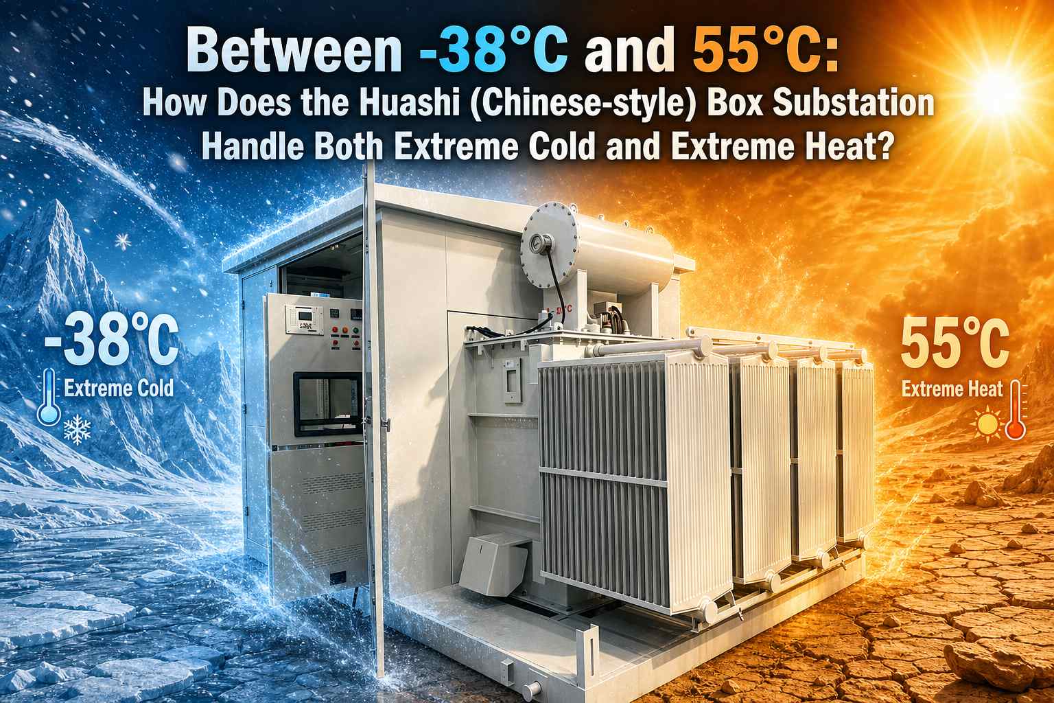 -38°C ～ 55°C の間: 華市 (中国式) ボックス変電所はどのように動作するのか